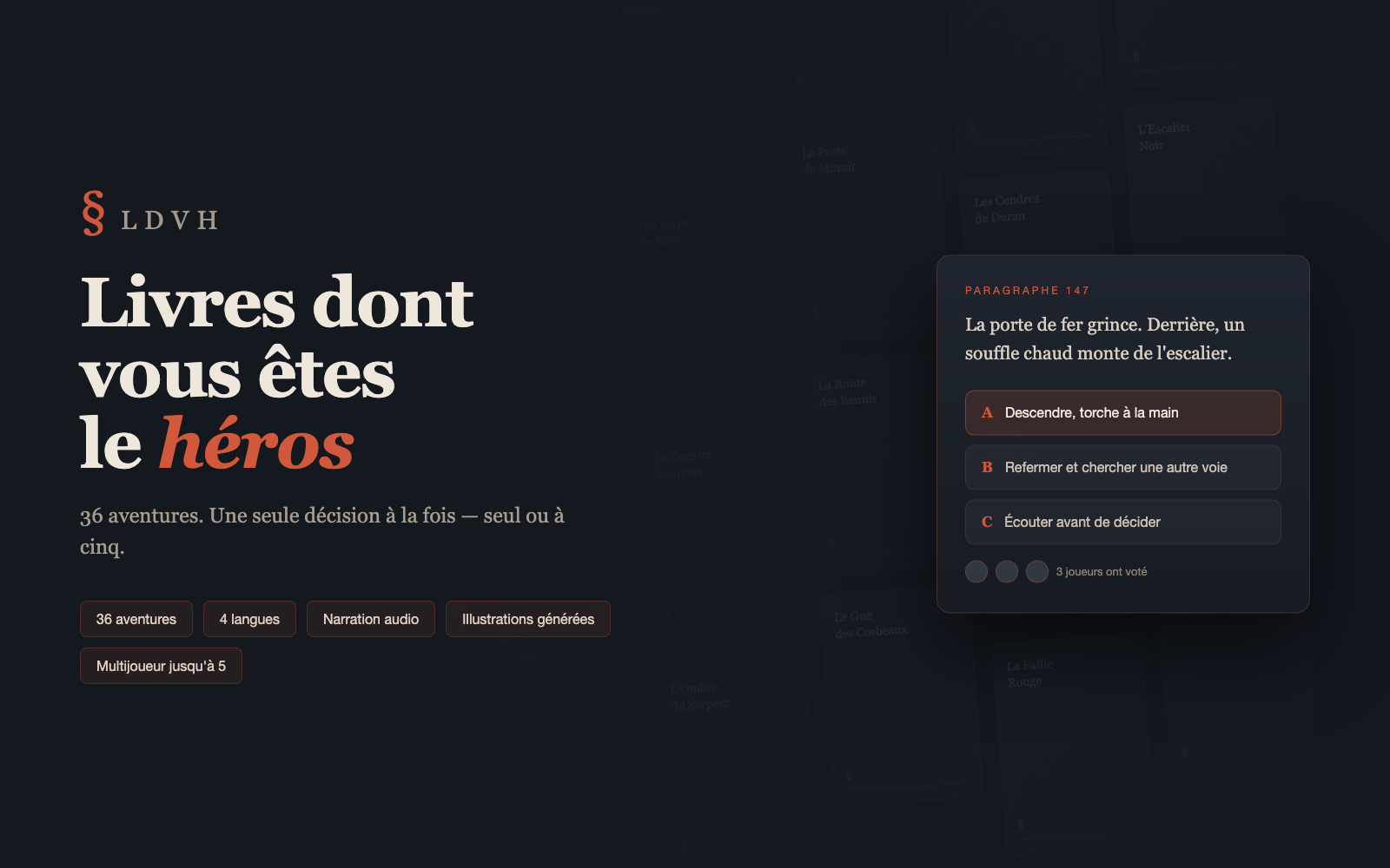 LDVH - Livres dont vous êtes le héros